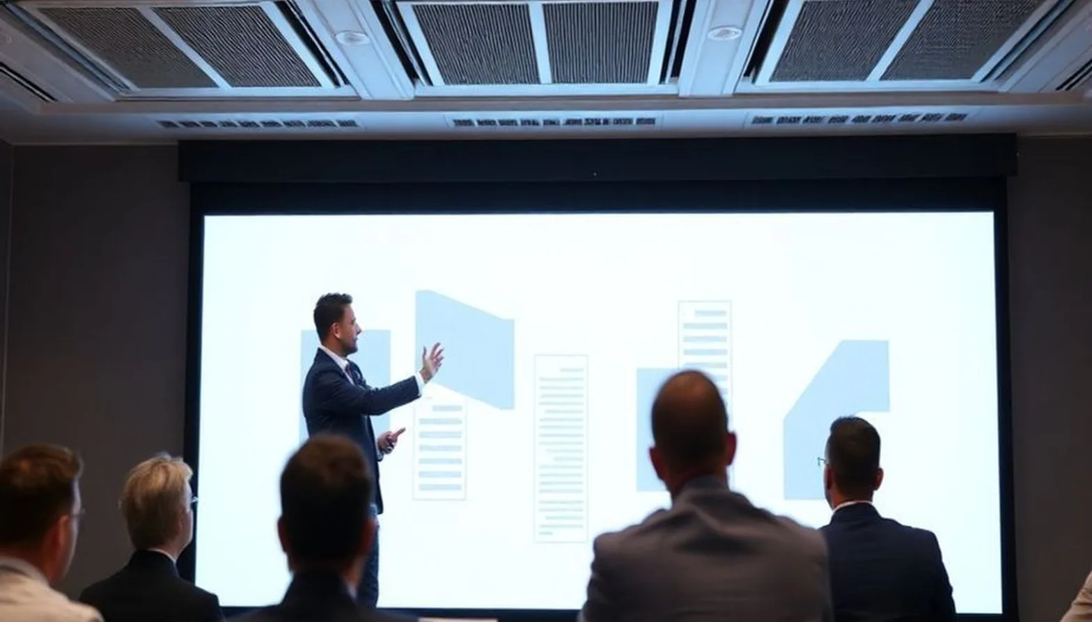 Professional sales techniques seminar classroom